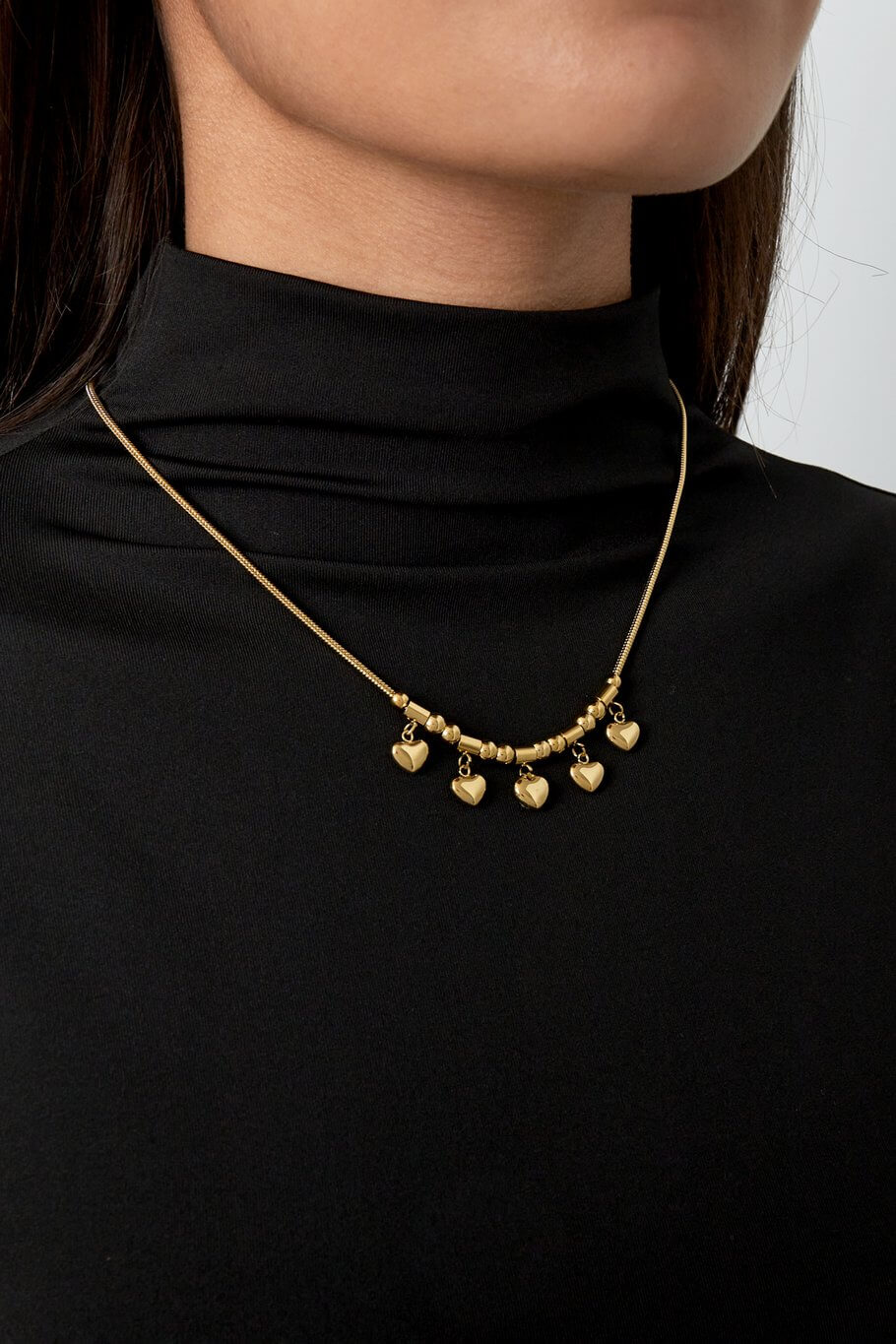 Cinque Cuori ketting