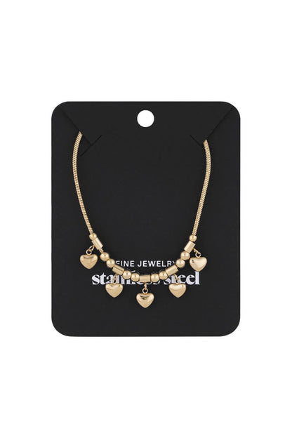 Cinque Cuori ketting