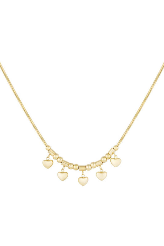 Cinque Cuori ketting
